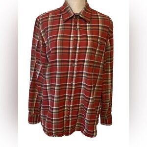 Weatherproof Plaid Shirt Large